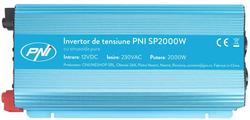 PNI Invertteri siniaalto 12V 2000W 