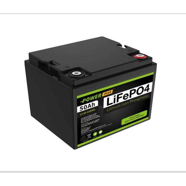 Power Plus 12,8V 50Ah 640Wh LiFePO4