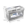 VARTA N80 Dynamic EFB 80Ah 800A