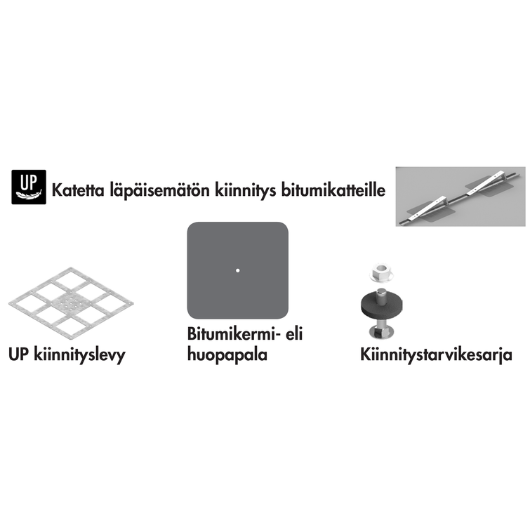 ORIMA solar up kiinnityslevy huopakatolle