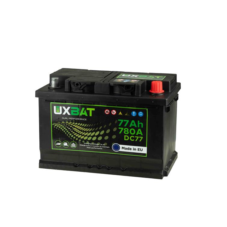Uxbattery 77Ah 780A Dual performance