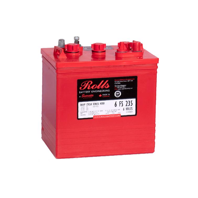 Rolls 6 FS GC-HC 6V 235AH/20HR DT