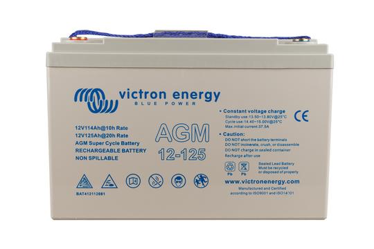 Victron Super cycle Agm 12V 125Ah