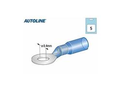 Kutisterengasliitin M8, sininen 5kpl