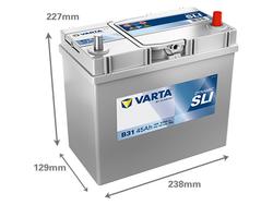 VARTA B31 Dynamic SLI 45Ah 330A
