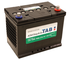 TAB AGM 75Ah 750A