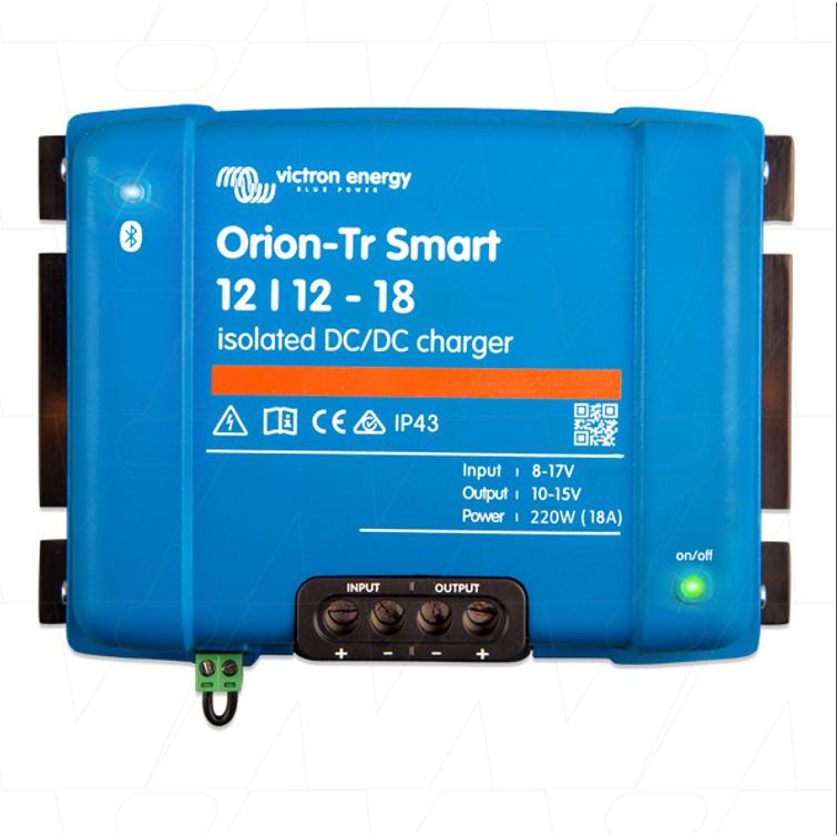 Orion-Tr Smart 12-12 18A DC/DC laturi ISO