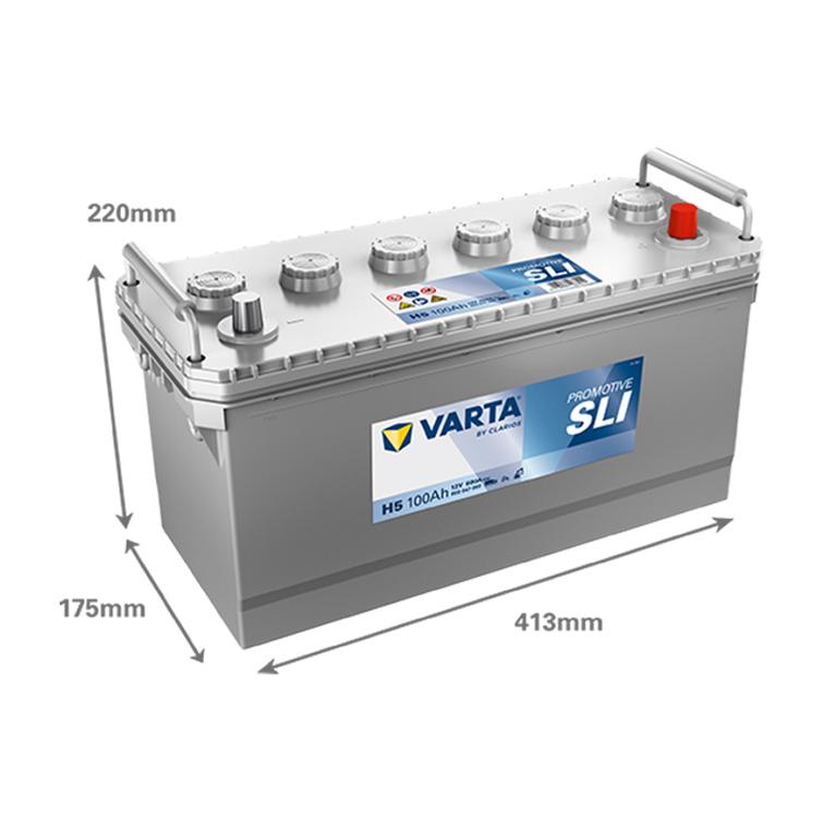 VARTA H5 Promotive SLI 100Ah 600A