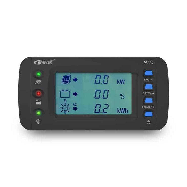 Lataussäätimen / Invertterin näyttö MT75