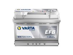 VARTA N70 Dynamic EFB 70Ah 760A