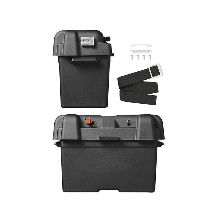 Akkukotelo varusteilla IP65