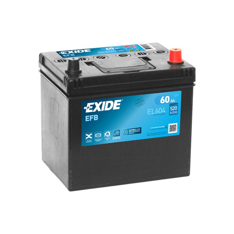 EXIDE EFB 60Ah 520 A