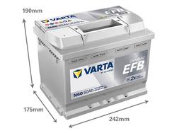 VARTA N60 Dynamic EFB 60Ah 640A