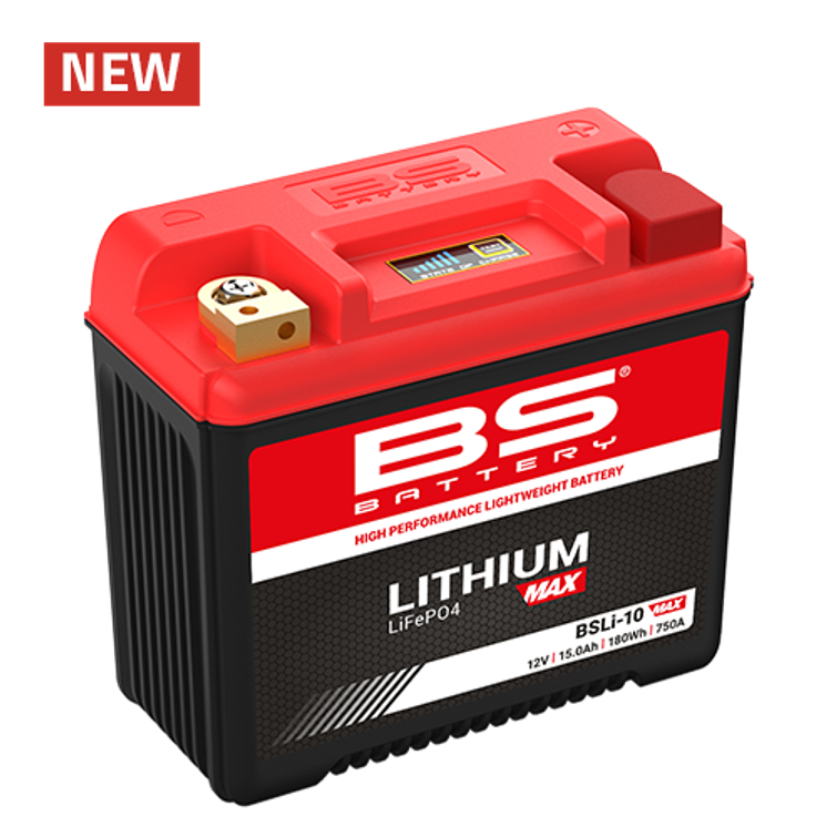 BS-Battery BSLI-10-MAX Lithium 12V 180Wh 750CCA