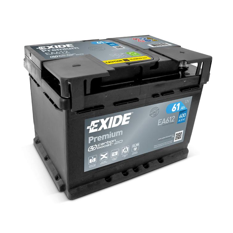 EXIDE Premium 61Ah 600A