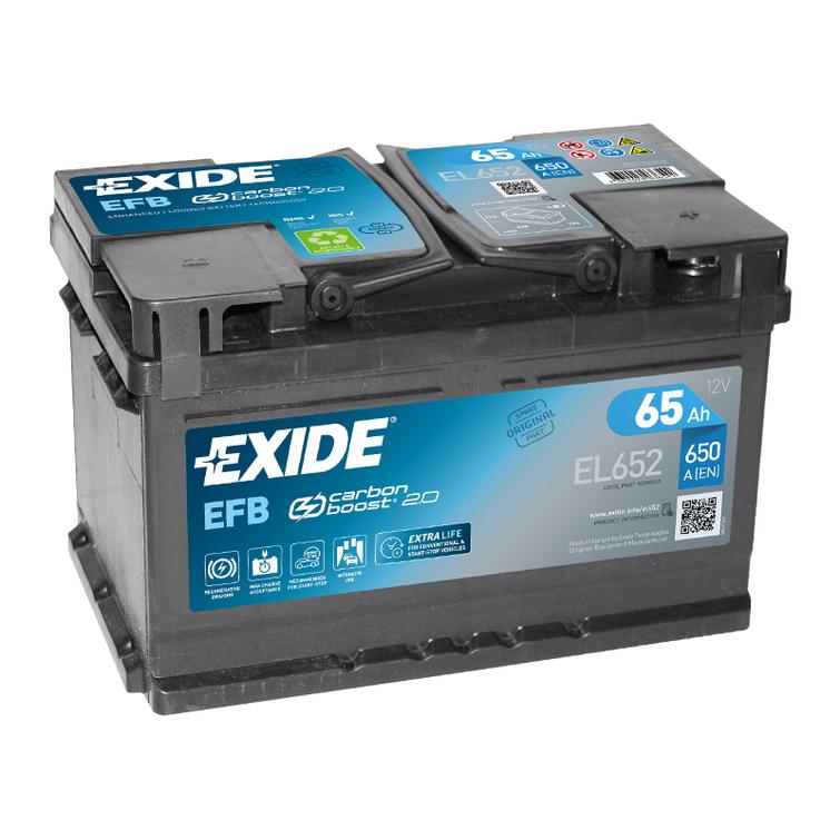 EXIDE EFB 65Ah 650 A