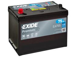 EXIDE Premium 75Ah 630A