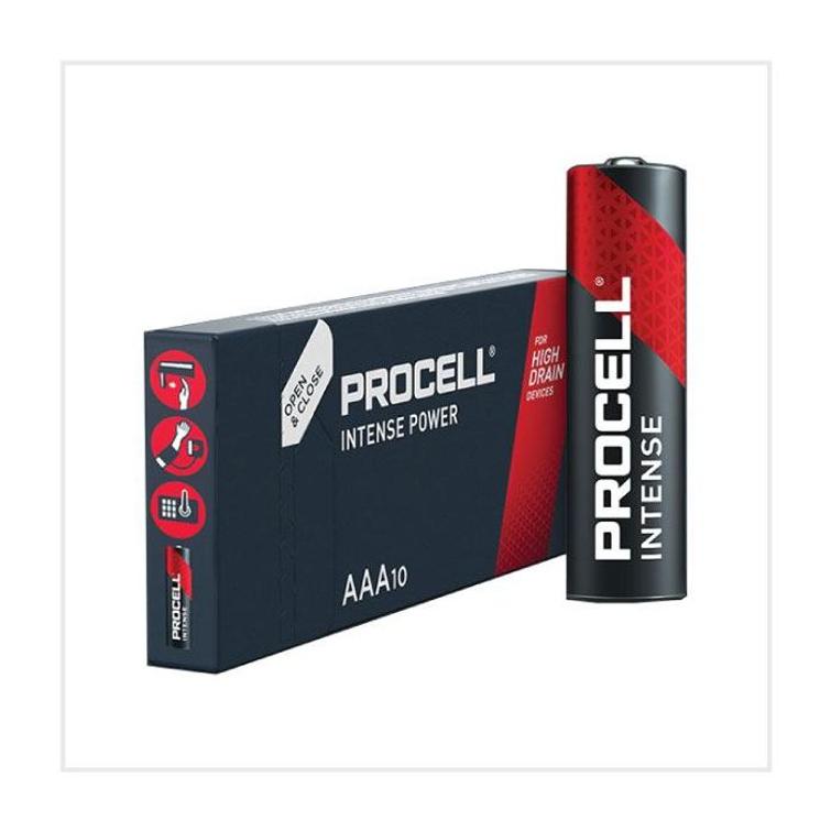 10 x Duracell Procell intense AAA LR03 1,5V