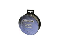 Autojohto 2 x 1.5mm&sup2;, Musta 10M