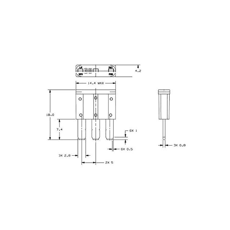 Laattasulake Micro3 15A