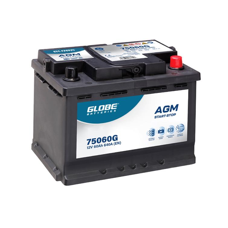 Globe AGM 60Ah 640A