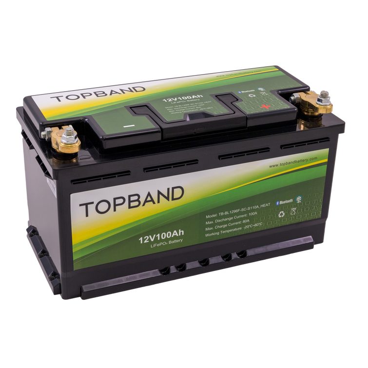 Topband TB12100B Li-ion 12,8V 100Ah