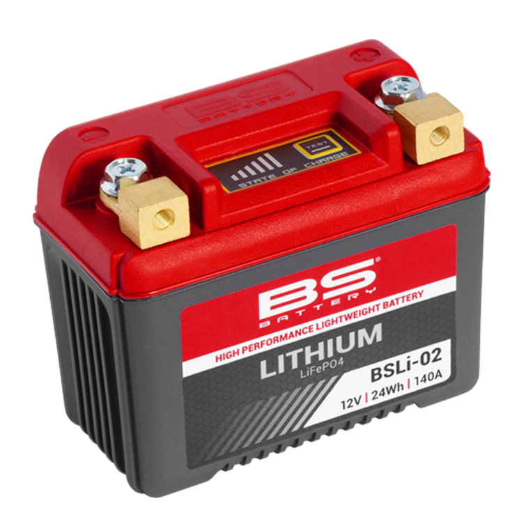 BS-Battery BSLI-02 Lithium 12V 24Wh 140CCA