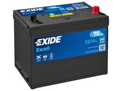 EXIDE Excell 70Ah 540A