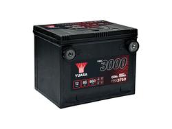 Yuasa YBX3750 66Ah 660A sivunapa