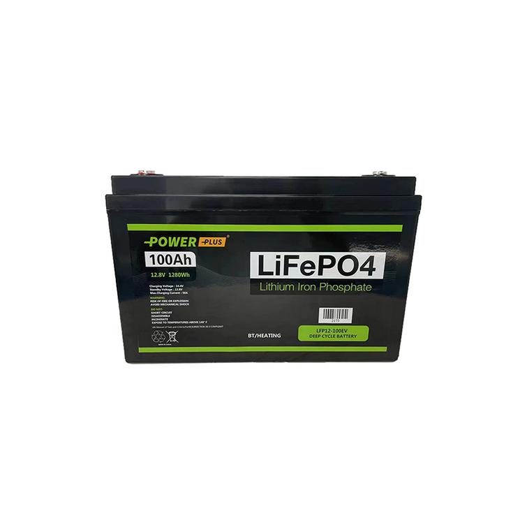 Power Plus 12,8V 100Ah LiFePO4 1280Wh