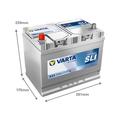VARTA E24 Dynamic SLI 70Ah 630A