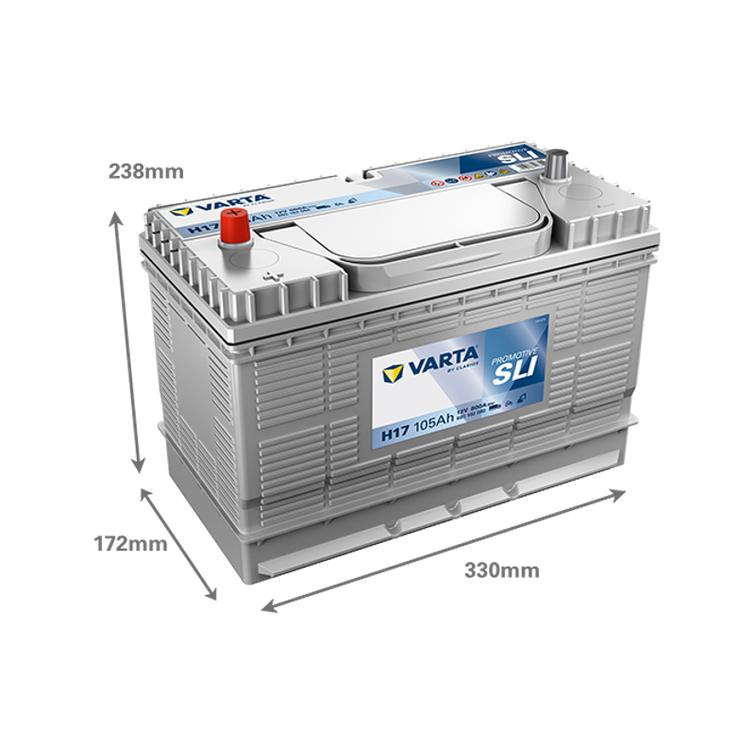 VARTA H17 Promotive SLI 105Ah 800A