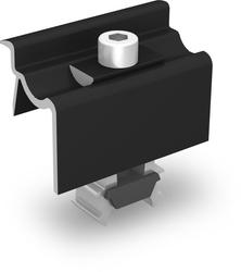 K2 Aurinkopaneelin p&auml;&auml;tykiinnike, musta