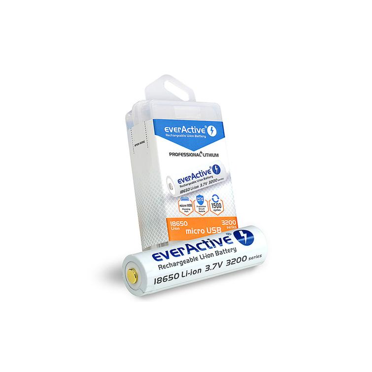 EA 18650 3.7V 3500mAh micro USB