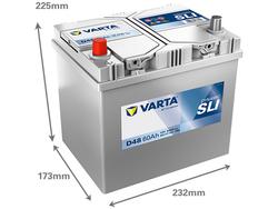 VARTA D48 Dynamic SLI 60Ah 540A