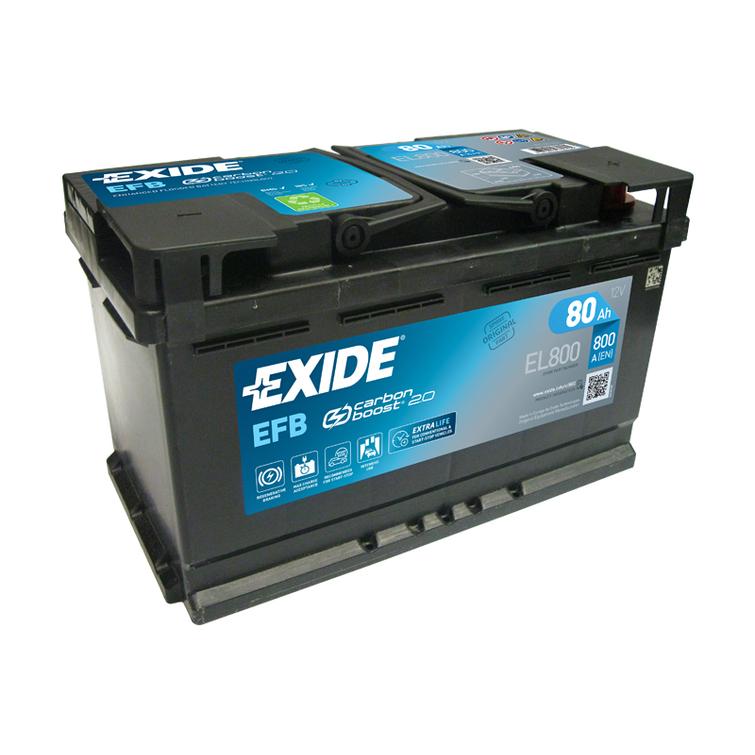 EXIDE EFB 80Ah 800A