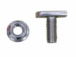 T-ruuvi ja laippamutteri 1kpl