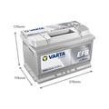 VARTA D54 Dynamic EFB 65Ah 650A