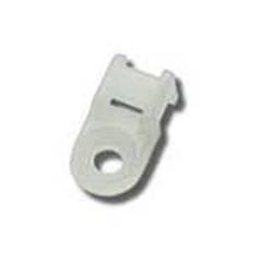Johdinsideankkuri 4,8 mm valkoinen 10kpl