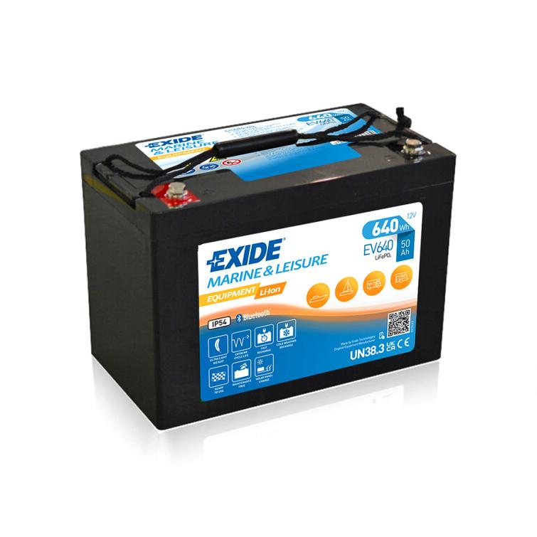 EXIDE Li-Ion 12.8V 50Ah 640Wh BT/heat