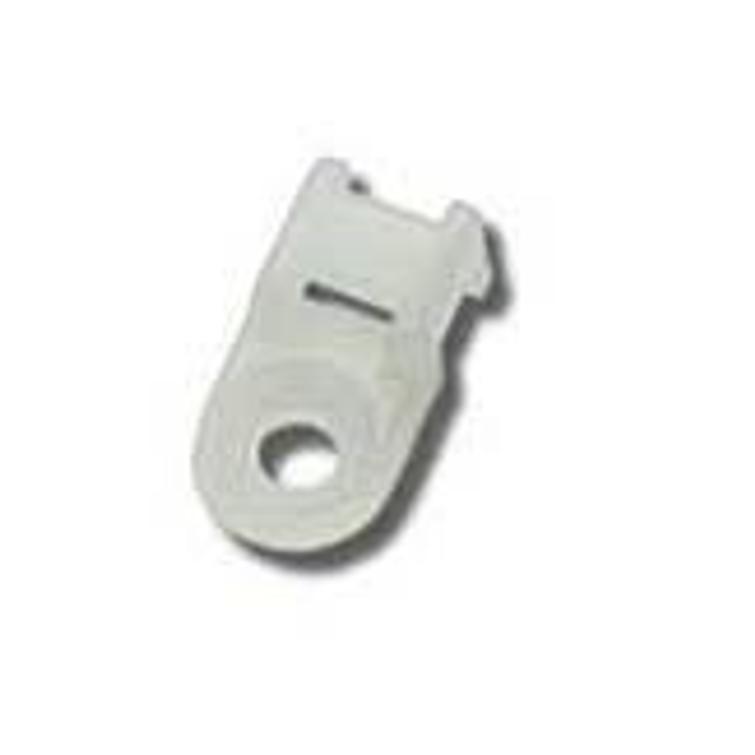 Johdinsideankkuri 4,8 mm valkoinen 10kpl