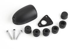 Kaapelin läpivienti Ø2-6mm kaapelille IP68 musta