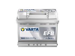 VARTA N60 Dynamic EFB 60Ah 640A