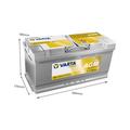 VARTA A4 Dynamic AGM 105Ah 950A