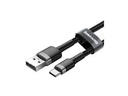USB-USB-C latauskaapeli 3A 1M