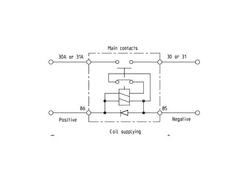 S&auml;hk&ouml;inen p&auml;&auml;virtakytkin 24V 250A
