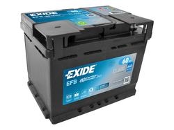 EXIDE EFB 60Ah 640 A