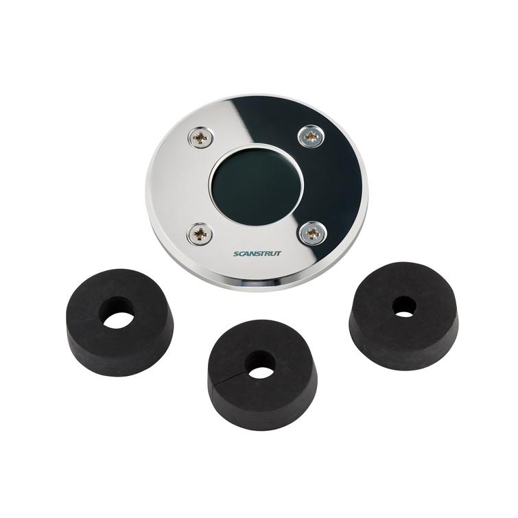 Kaapelin l&auml;pivienti &Oslash;9-14mm johdolle, &Oslash;30mm IP68, RST