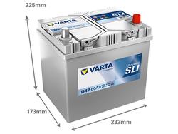 VARTA D47 Dynamic SLI 60Ah 540A