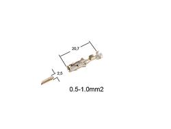 Py&ouml;r&ouml;liitin AMP 0.5-1.0mm&sup2; johdolle